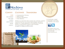Tablet Screenshot of nousoma.com