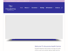 Tablet Screenshot of nousoma.co.nz